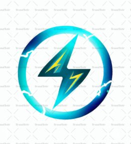 Energiegeladener Blitz